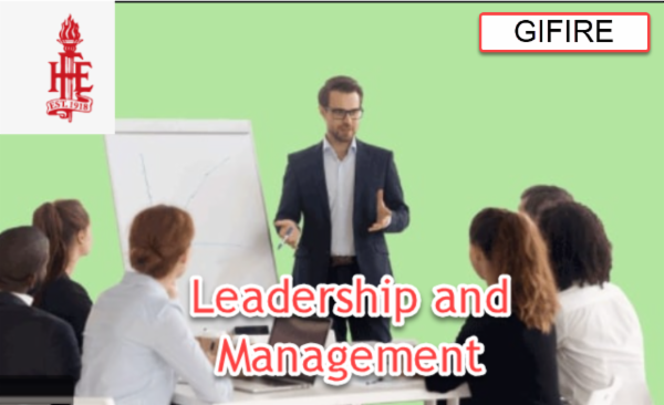 Leadership and management (G) cover