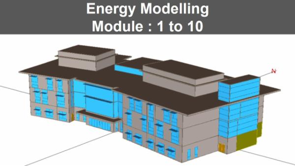 Energy Modelling with eQuest (Module 1 to 10) cover