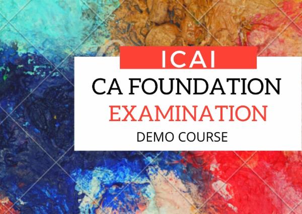 CA Foundation - Demo Course cover