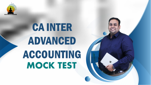 CA Inter Advanced Accounting Mock Test cover