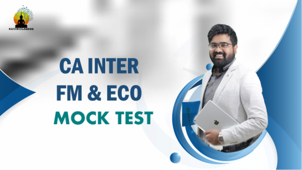 CA Inter FM & Eco Mock Test cover