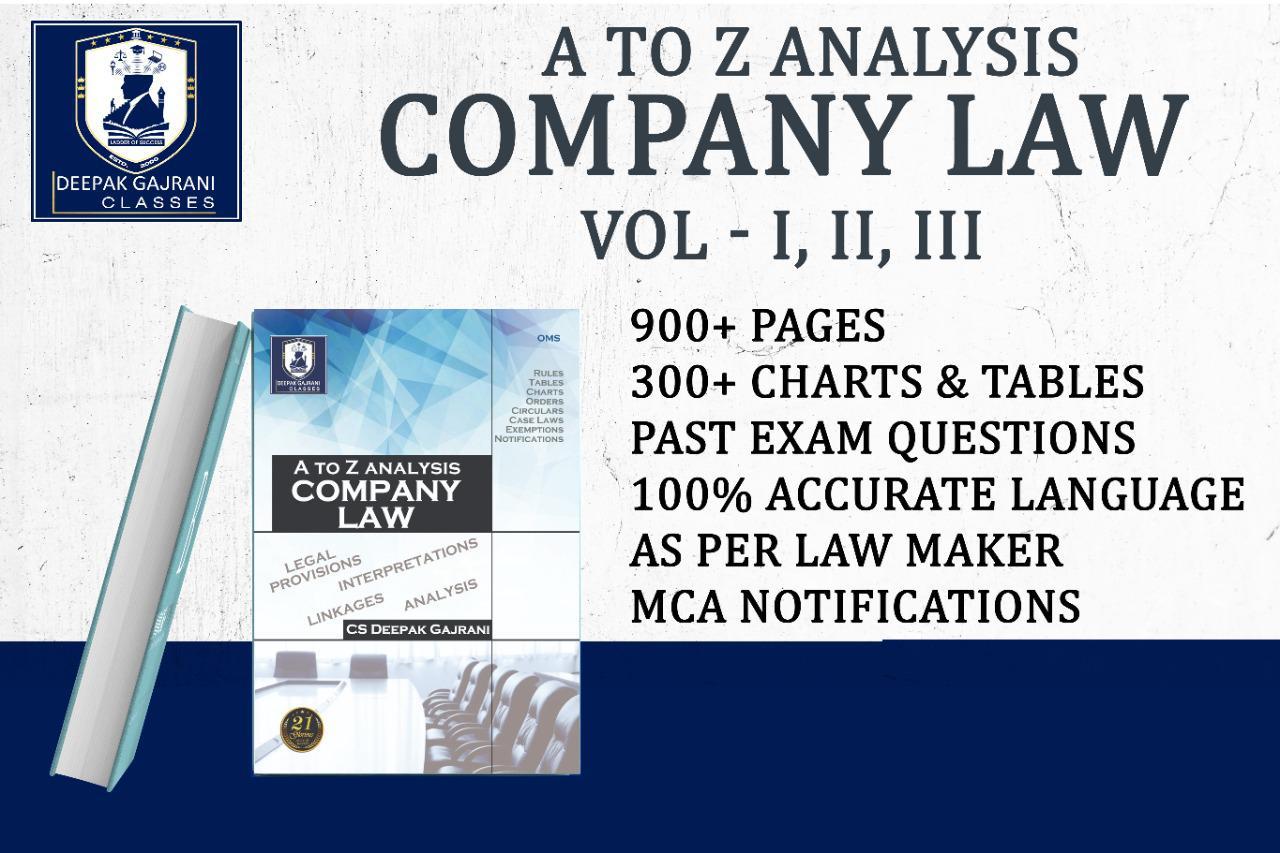 OMS_Company Law Books cover