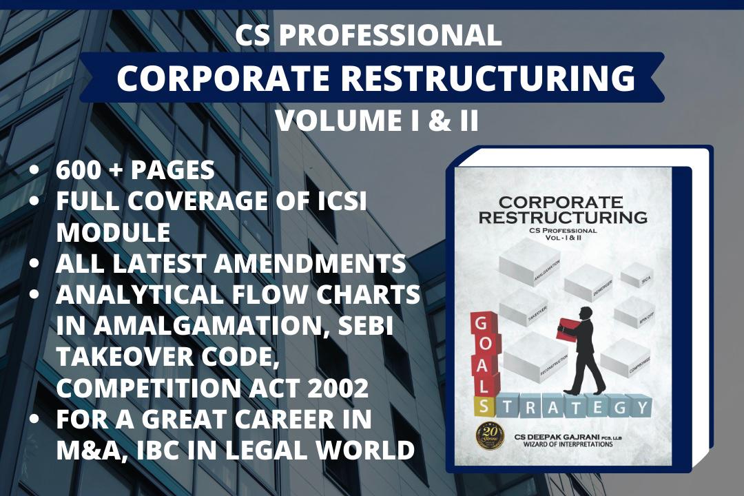 OMS_Corporate Restructuring Books cover