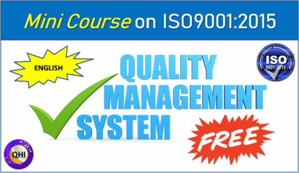 Mini Course - Quality Management System (ISO9001:2015) cover