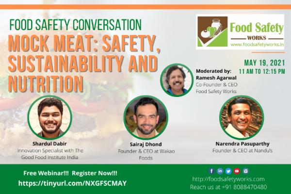 Food Safety Conversation: Mock Meat: Safety, Sustainability and Nutrition cover