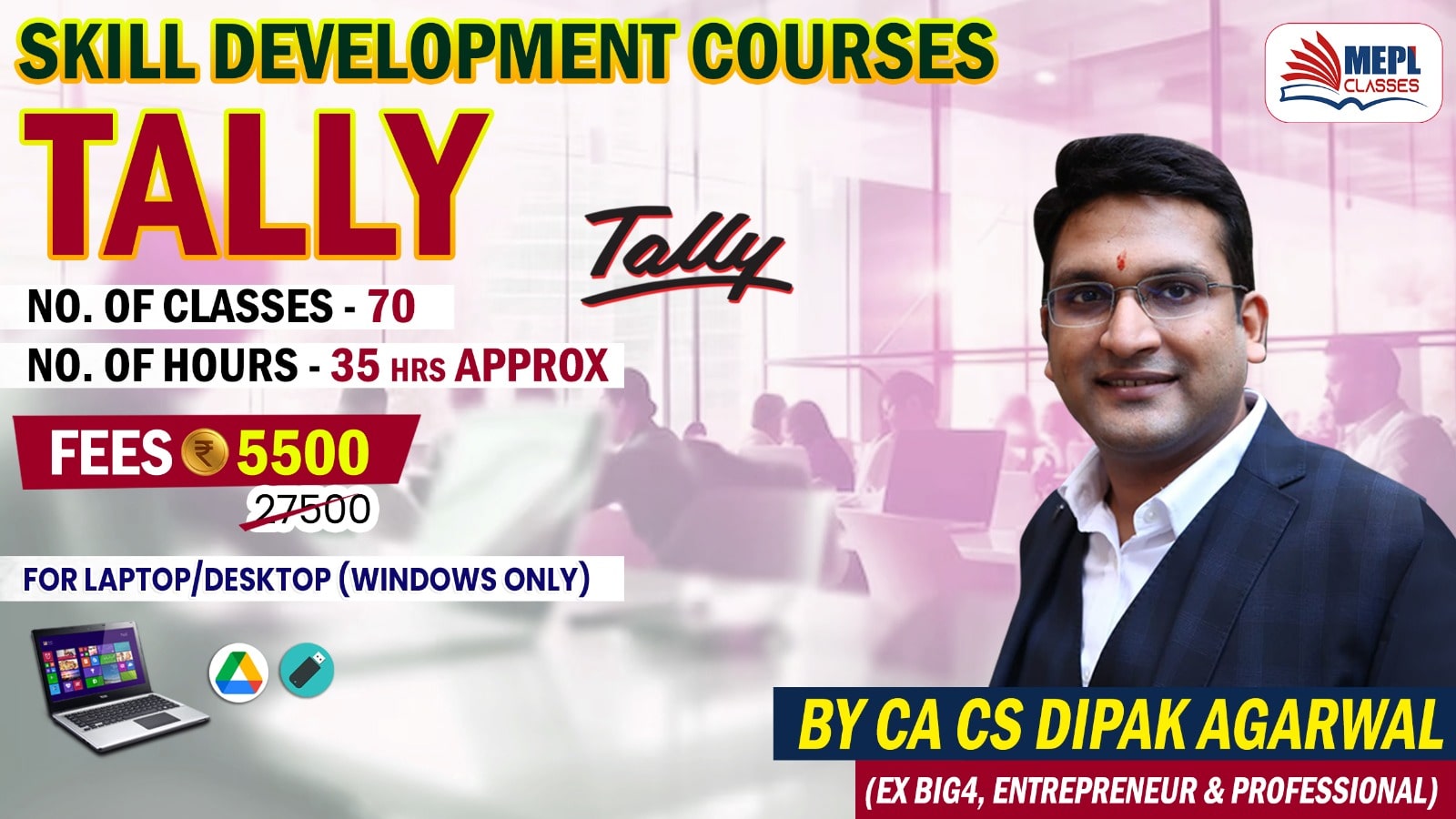 TALLY - FOR LAPTOP/DESKTOP (WINDOWS ONLY) cover