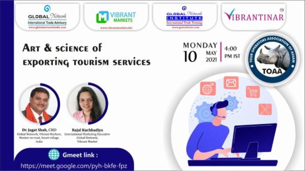 Art and science of exporting tourism services cover