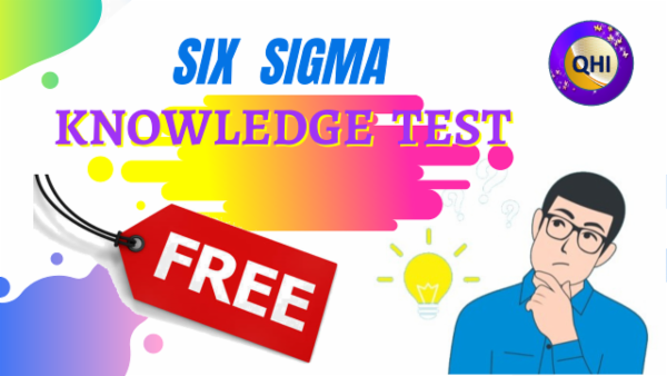 Six Sigma Knowledge Test - FREE cover