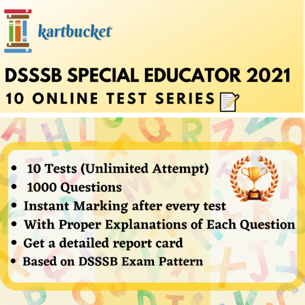 DSSSB SPECIAL EDUCATOR ENGLISH cover