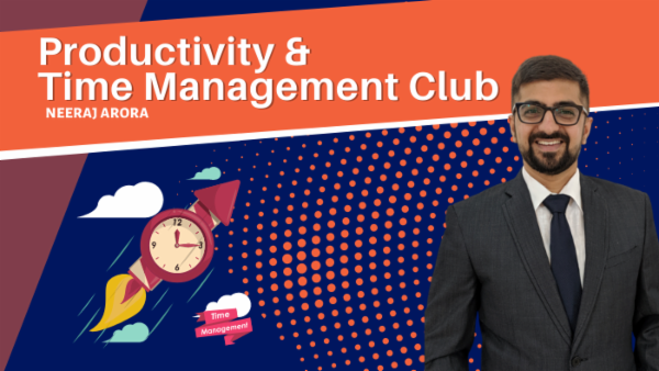 Time Management and Productivity Club cover