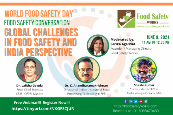 Food Safety Conversation: Global Challenges in Food Safety and India Perspective cover