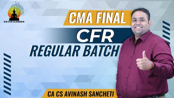 CMA Final Old Syllabus Corporate Financial Reporting cover