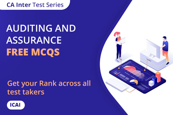 CA INTER Auditing and Assurance Free MCQs cover