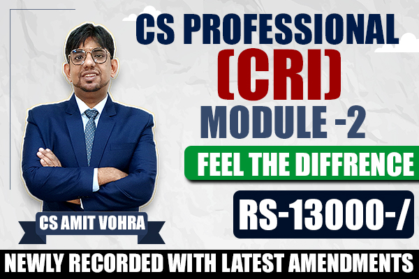 CS Professional (Corporate Restructuring, Insolvency, Liquidation & Winding -up) cover