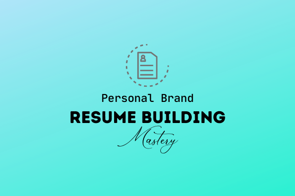 Resume Building Mastery cover
