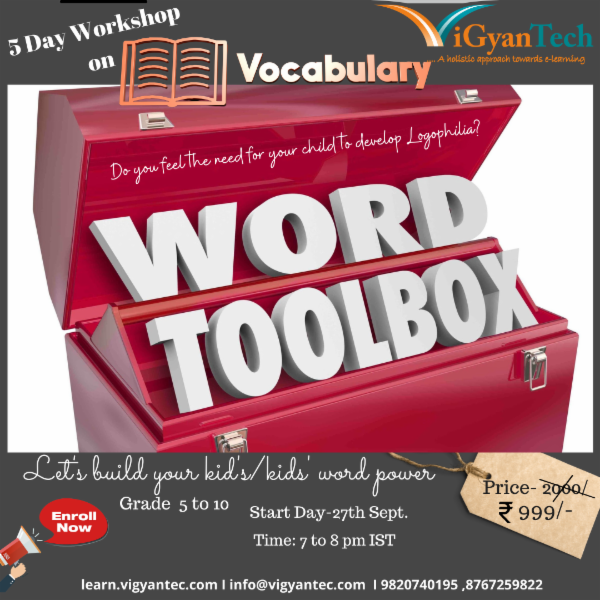 "Vocabulary Enthusiast's Tome " Online Live cover