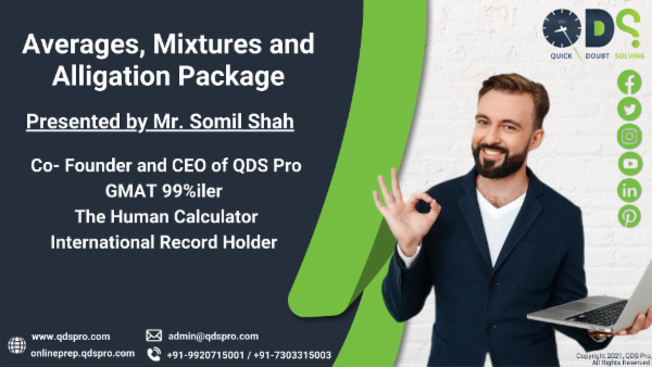 Averages and Mixtures & Alligation Package cover