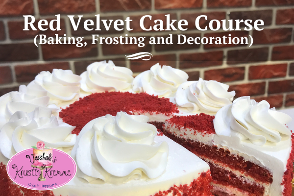 Red Velvet Cake (baking, frosting and decoration ) Course cover