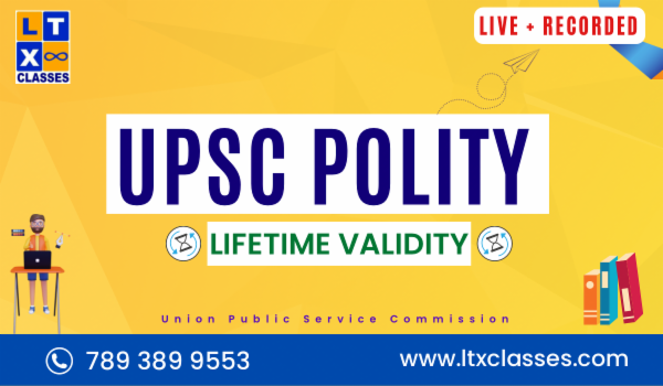 UPSC Polity ( Live and Recorded ) cover