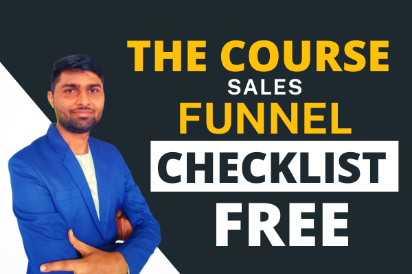 The Course Sales Funnel Checklist cover