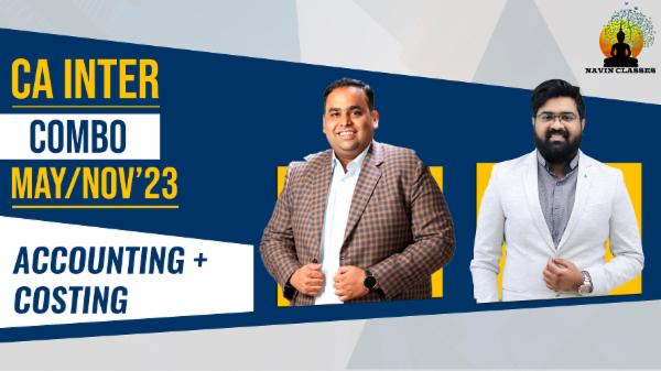 CA Inter Group 1 Accounting & Costing cover