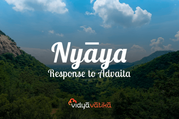 Nyaya Response to Advaita cover