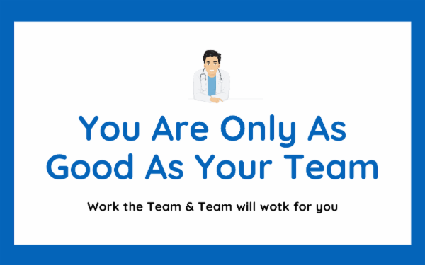 You Are Only As Good As Your Team! cover