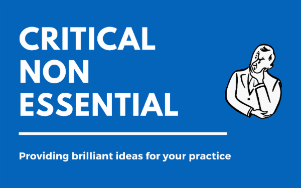 Critical Non-essentials cover