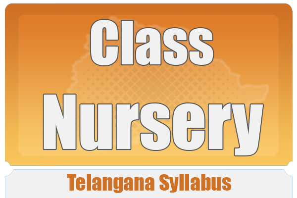 CLASS NURSERY TELANGANA SYLLABUS cover