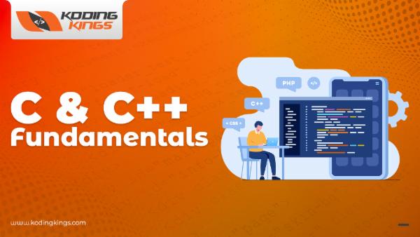 C & C++ Fundamental Course August 2021 cover