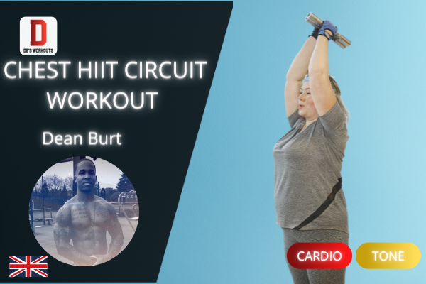 Chest HIIT Circuit Workout At Home cover