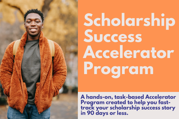 Scholarship Success Accelerator Program cover