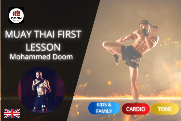 Muay Thai first lesson cover