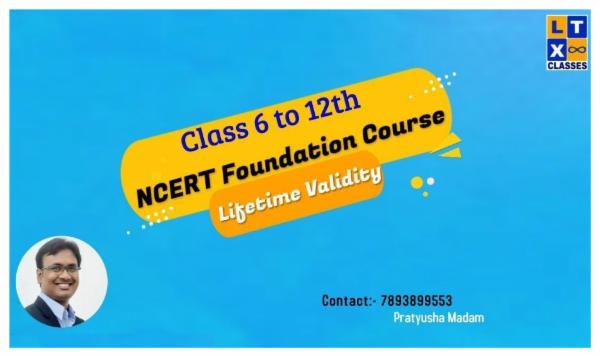 NCERT Foundation Course cover
