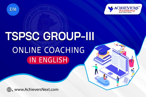 TSPSC Group 3 Online Classes in English cover