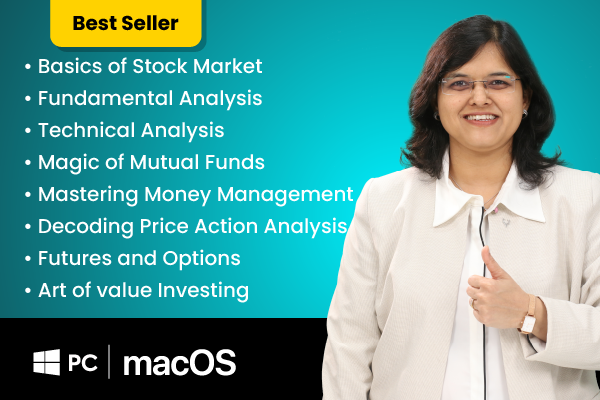 Basics Of Stock Market + Fundamental Analysis + Technical Analysis + Decoding Price Action Analysis + Futures and Options + Art of value Investing + Magic of Mutual Funds + Mastering Money Management (For Windows PC and macOS) (BOSM + FA + TA + MMM + MMF + AOVI + F&O + DPAA - English) cover
