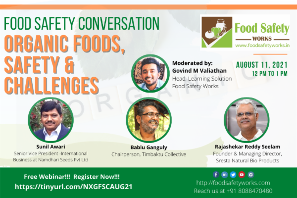 Food Safety Conversation: Organic Foods, Safety & Challenges cover