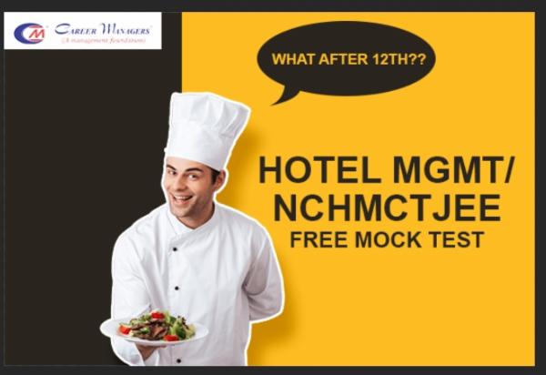 Hotel Mgmt / NCHMCT-JEE Free Mock Test – 12th Exam Prep cover