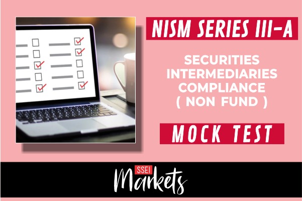 NISM Series-III-A: Securities Intermediaries Compliance (Non-Fund) Certification Examination - MOCK TEST cover