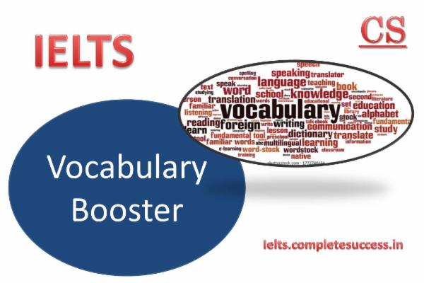Vocabulary Booster (IELTS reading and writing) cover