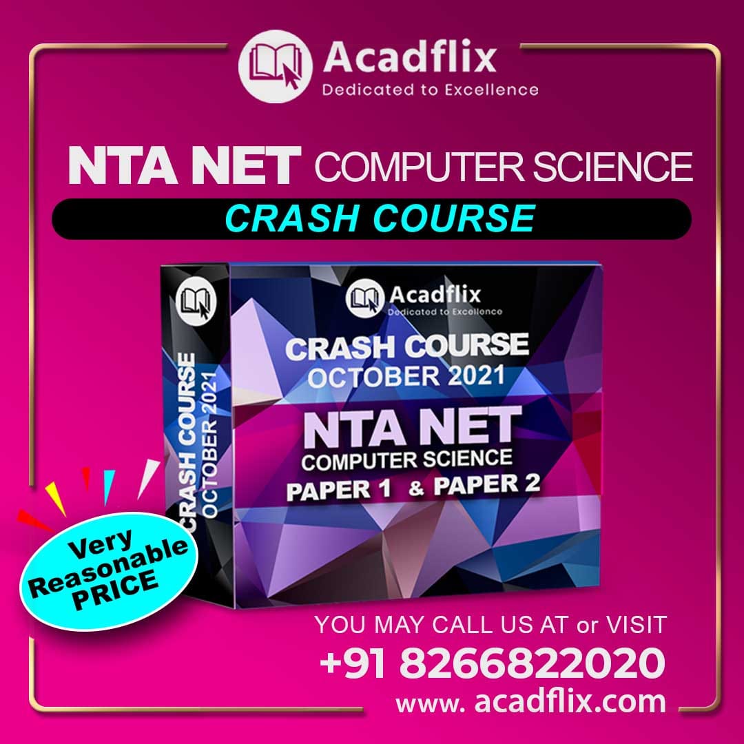 Crash Course - NTA NET July 2023 cover