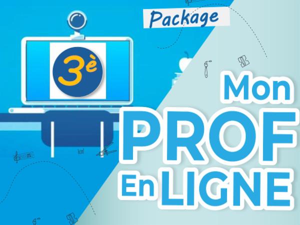 Mon Prof en ligne - 3 ème cover