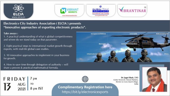 Innovative approaches of Exporting electronics goods cover