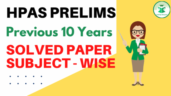 HPAS Prelims Previous Year Questions || Analysis and Discussion cover