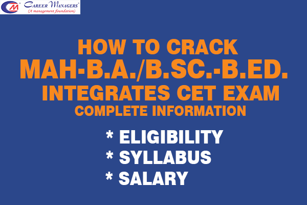 Free Guide : Crack MAH BA/BSc/BEd & Integrated CET cover