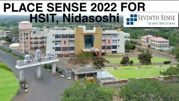 HSIT Nidasoshi Place Sense 2022 for all - 50 Placement Opportunities for 2022 B.E. Batch before you graduate or MONEY BACK GUARANTEE (Only people enrolled will be eligible to apply to every opportunity) cover