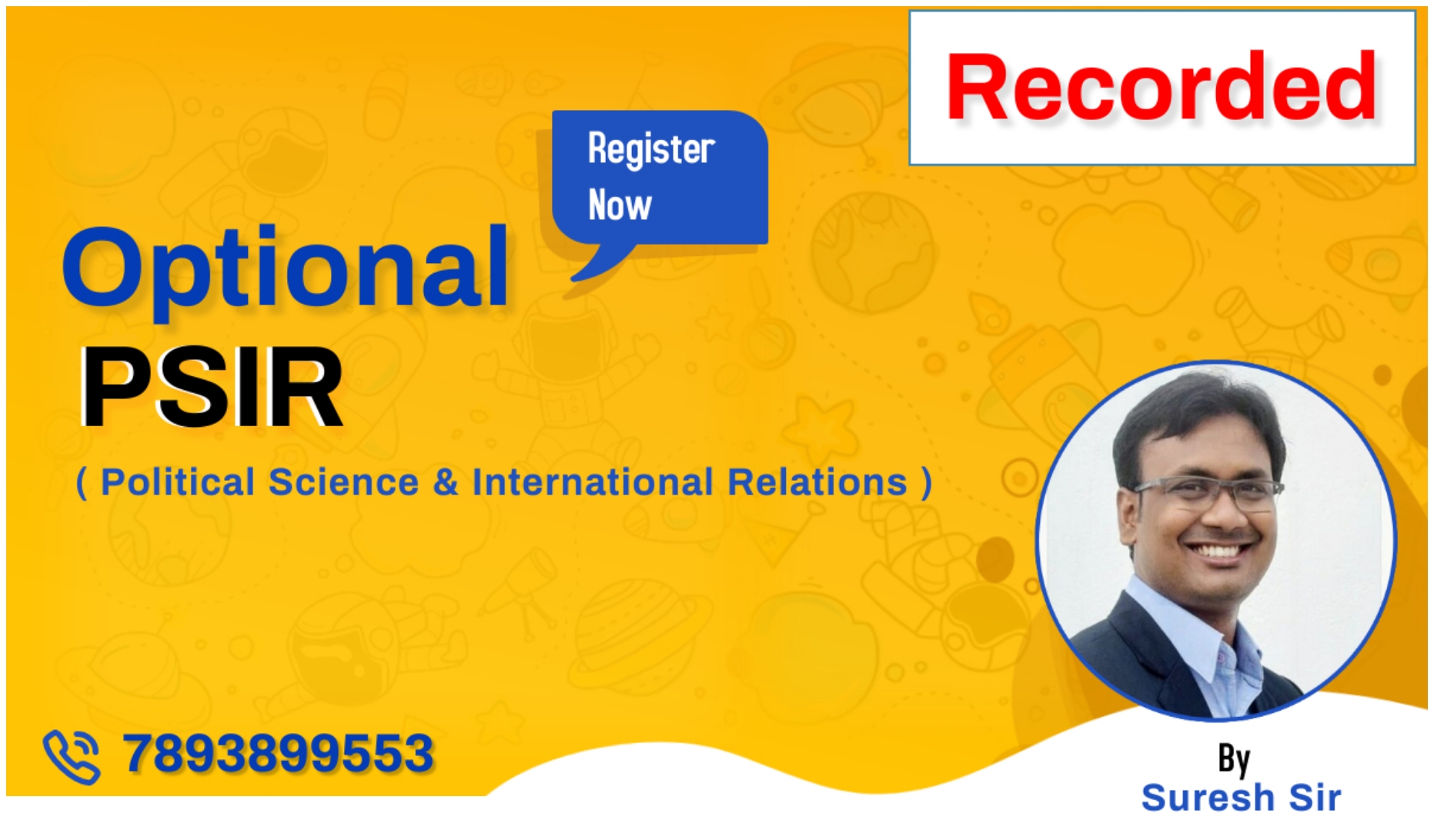 Political Science and International Relations Recorded cover