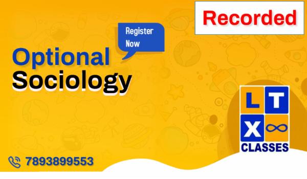 Sociology Recorded cover