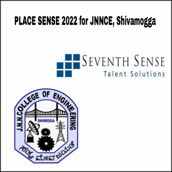 JNNCE Shivamogga Place Sense 2022 - 50 Placement Opportunities for 2022 B.E. Batch before you graduate or MONEY BACK GUARANTEE (Only people enrolled will be eligible to apply to every opportunity) cover