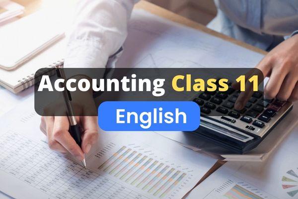 Bookkeeping & Accounting Class 11 Online Course cover